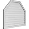 Ekena Millwork Octagonal Top Surface Mount PVC Gable Vent w/ 2"W x 2"P Brickmould Sill Frame, 42"W x 34"H GVPOT42X3403SF - alternate 3